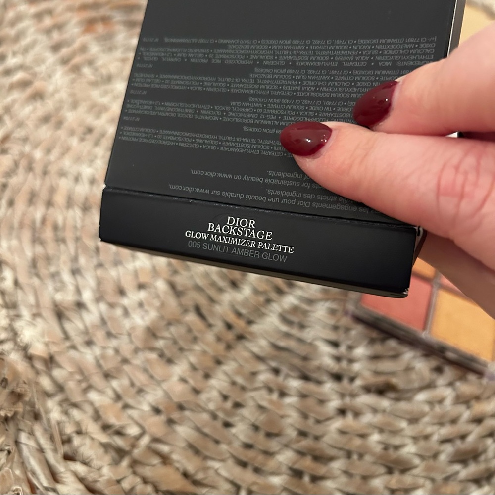 New Dior Backstage Glow Maximizer Face Palette 005 Sunlit Amber Glow - Picture 4 of 4